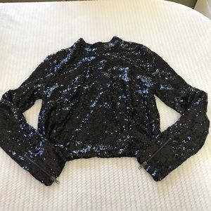 Kendall and Kylie Pacsun Sequin Top